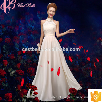 Alibaba Real Sample Bege Bridesmaid Vestido de casamento chinês Mãe do padrão de noiva 2017